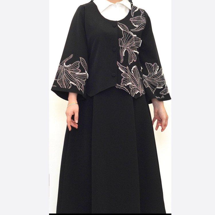 ست دامن و کت مجلسی مروارید و نگینی
