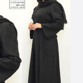 پیراهن سایز بزرگ زنانه بلند طرح دکمه دار