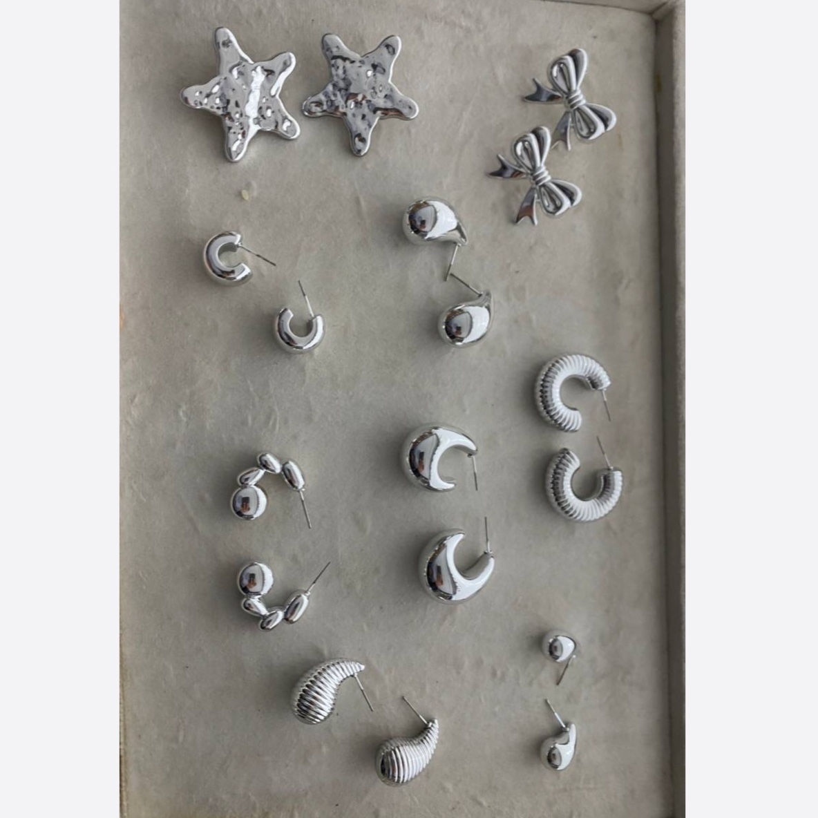 گوشواره طرح استیل زنانه دخترانه