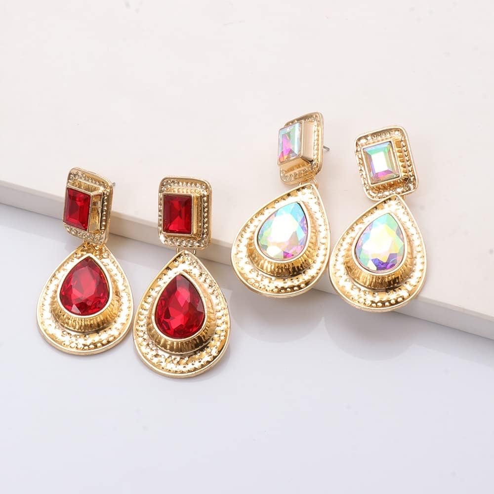 گوشواره طرح اشک فشن مجلسی زنانه