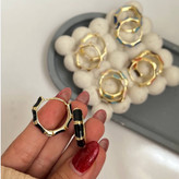 گوشواره میناکاری رنگی زنانه بدون حساسیت