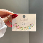 پک گوشواره آبنباتی مات و براق
