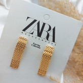 گوشواره زنانه زارا مدل حصیری