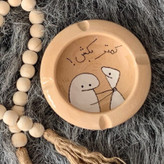 زیر سیگاری سرامیکی دست ساز فانتزی