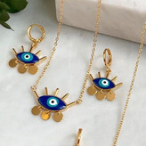 نیمست زنانه طرح چشم نظر مژه دار
