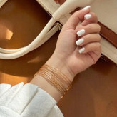 النگو تراش دار زنانه نازک ysx