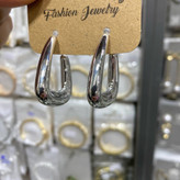 گوشواره طرح دار زنانه دخترانه سبک استیل