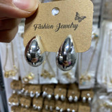 گوشواره طرح دار زنانه دخترانه سبک استیل