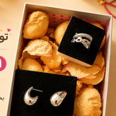 پک های هدیه گوشواره و انگشتر تخفیفی