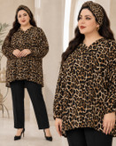 تونیک زنانه سایز بزرگ فری سایز